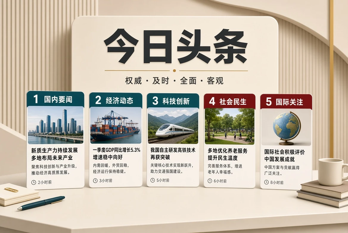 今日头条资讯栏目视觉内容