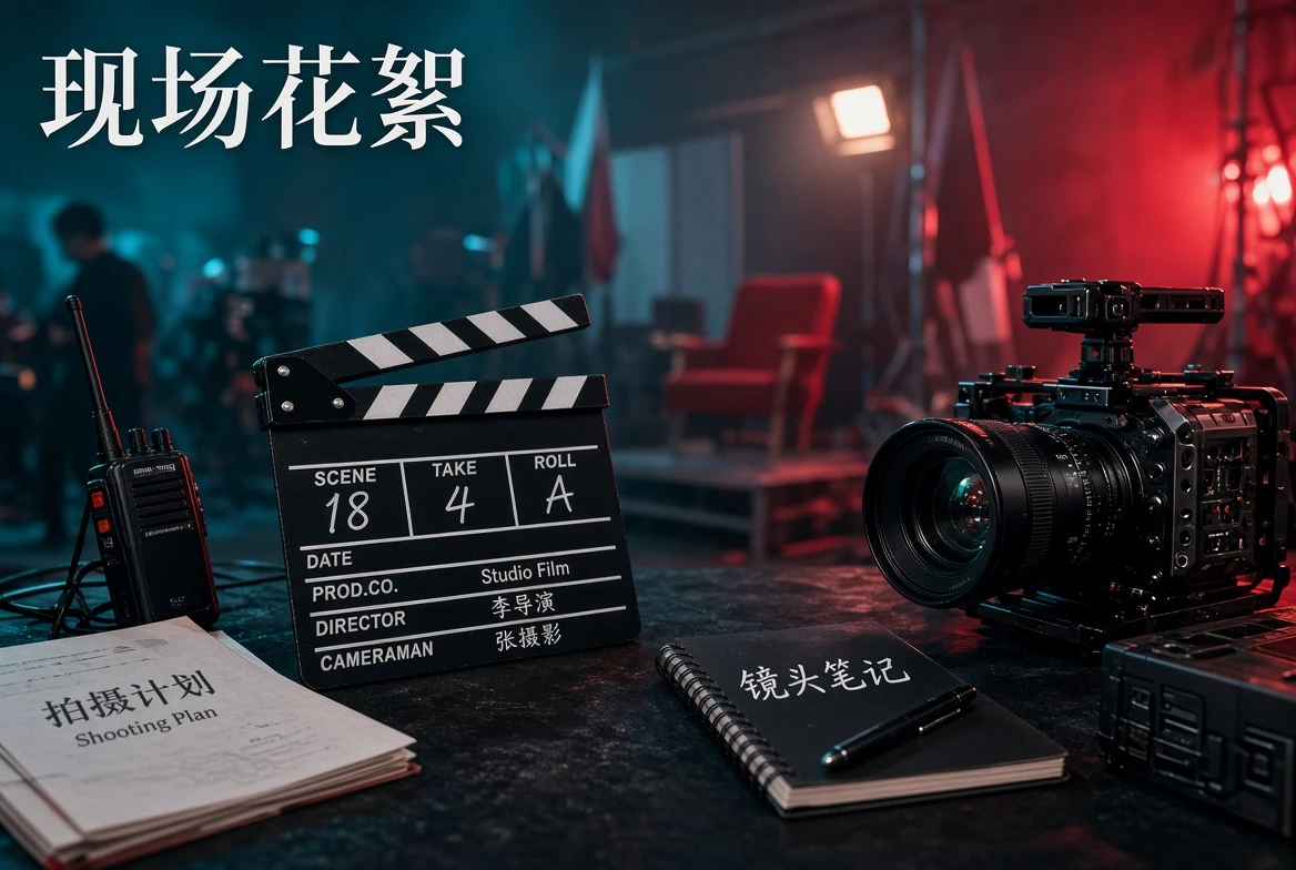 合法公开的活动现场与制作花絮导览